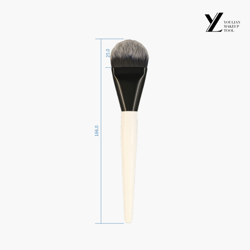 Tongue-shaped Foundation Brush