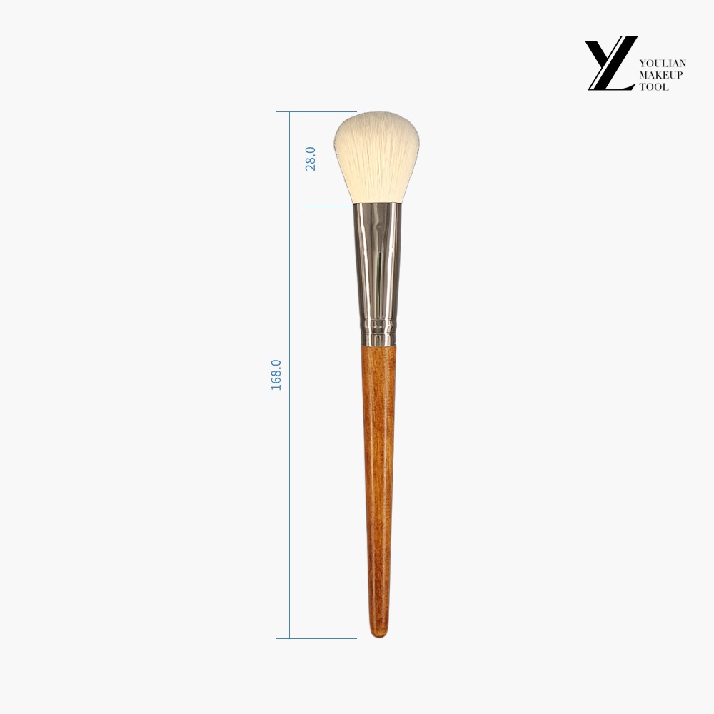 Wooden Handle Aluminum Oxide Tube Grooming Brush